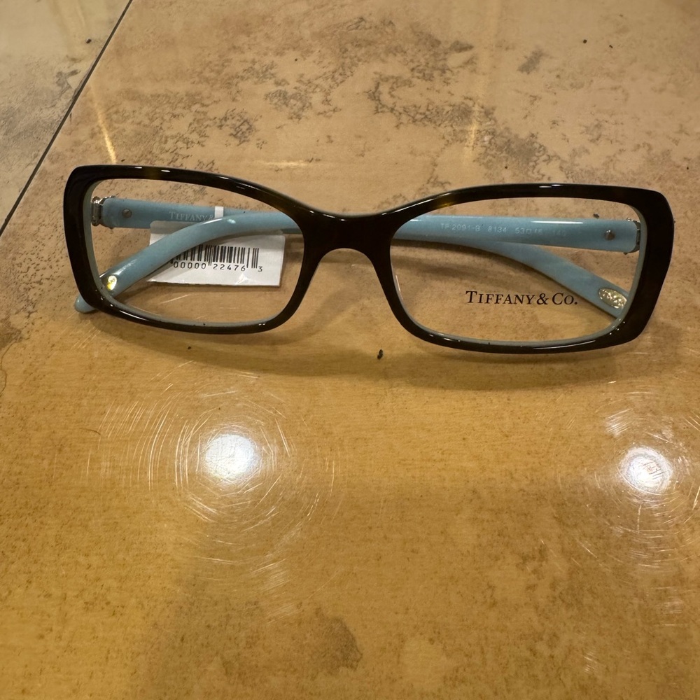 Tiffany & Co. Black and Blue Glasses